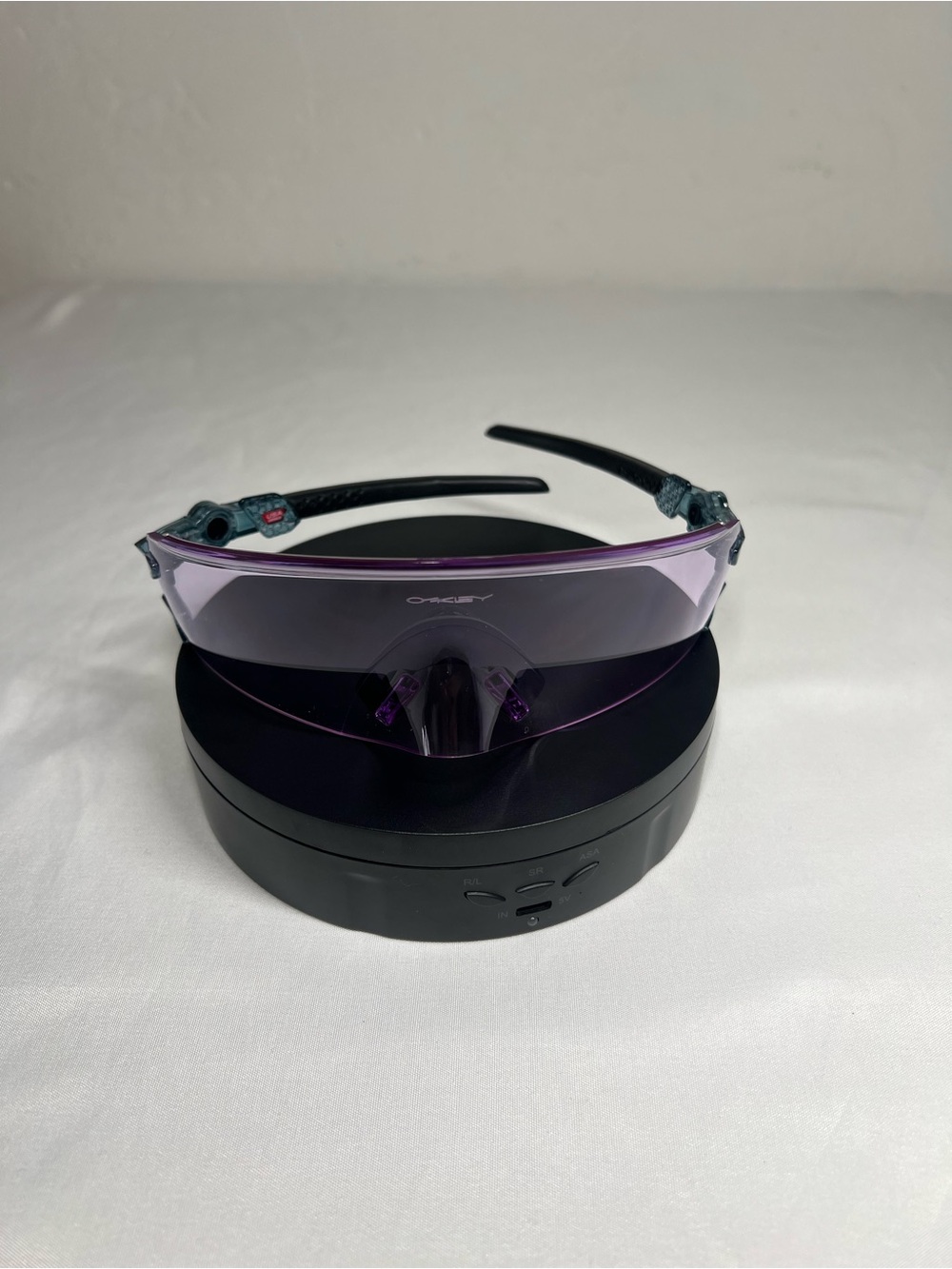 Oakley Purple Shield Sunglasses - Violet Wraparound Lens